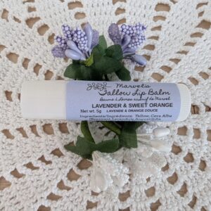 Tallow Lip Balm - Lavender/Sweet Orange