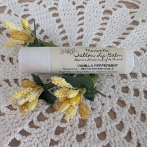 Tallow Lip Balm - Vanilla Bean/ Peppermint